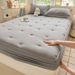 Cross-border Soybean Protector, Thickened Quilted Urine-proof Pad, Anti-mite Cover, Air-layer Simmons Mattress Protector_maomaolike.com