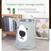 Fabric Basket Dormitory EVA Good Things Living Supplies Cartoon Objects Storage Cute_maomaolike.com
