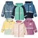 Children's Spring Autumn Fleece Lined PU Jacket Boys And Girls Kindergarten Baby 2-8 Years Old Waterproof Two-Piece_maomaolike.com