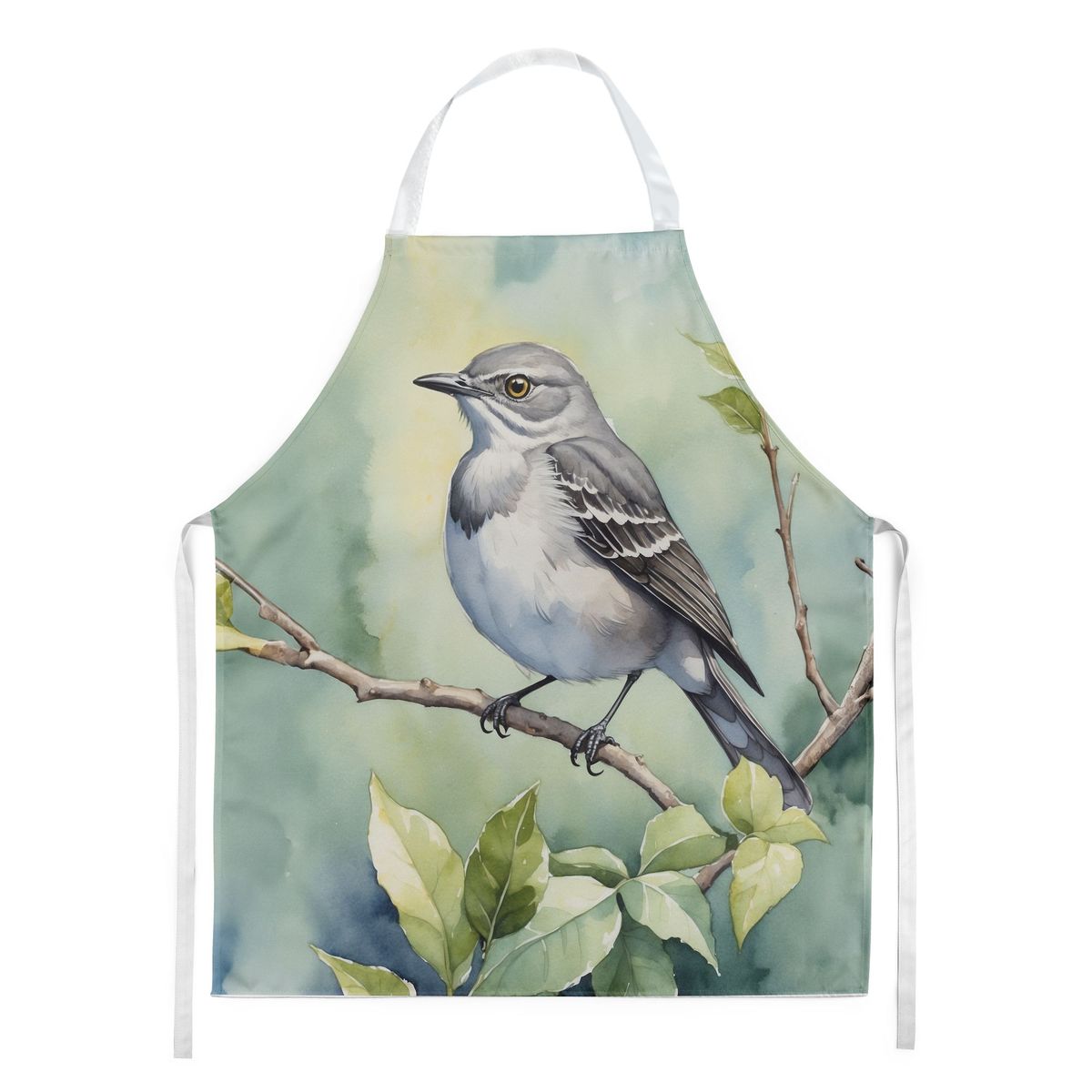 Mississippi Northern Mocking Bird Apron Cooking Kitchen Server Baking Crafts Gardening For Adult Women Men, Unisex, Large, Multicolor_maomaolike.com