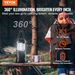 VEVOR LED Camping Lanterns Collapsible Battery Powered Camping Lights Set Of 4_maomaolike.com