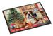 English Bulldog Christmas Cookies Doormat Front Door Mat Indoor Outdoor Rugs For Entryway, Non Slip Washable Low Pile, 24H X 36W_maomaolike.com