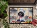 Portuguese Water Dog The Chef Doormat Front Door Mat Indoor Outdoor Rugs For Entryway, Non Slip Washable Low Pile, 24H X 36W_maomaolike.com