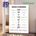 Music Dynamics Painting Poster, Vibrant Text-based Chart Poster, Practical Music Terminology Reference, Suitable For Music Classrooms And Practice_maomaolike.com