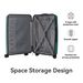 3-Piece Luggage Sets (20", 24", 28"), Suitcase With Wheels, Hardside Suitcase With Four Spinner Wheels And Scratch-Resistant Surface, SkyBlue_maomaolike.com