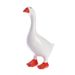 White Resin Goose Figurine Statue Craft, Decorative Ornament For Living Room, Study And Entryway Household Interior Layout
_maomaolike.com