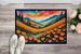 California Poppies In Color Doormat Front Door Mat Indoor Outdoor Rugs For Entryway, Non Slip Washable Low Pile, 24H X 36W_maomaolike.com