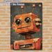 Vintage Robot Painting Poster, Retro Distressed Weathered Robot Illustration Poster, Nostalgic Mechanical-themed Decor Ideal For Home Office, Game_maomaolike.com