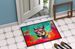 Hippie Animal Rhinoceros Doormat Front Door Mat Indoor Outdoor Rugs For Entryway, Non Slip Washable Low Pile, 24H X 36W_maomaolike.com