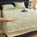 Milk Velvet Bed Sheet Single Piece Winter Coral Fleece Thickened Flannel Taffeta Protective Cover Set Cross-Border Compressible_maomaolike.com