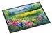 Massachusetts Mayflowers In Watercolor Doormat Front Door Mat Indoor Outdoor Rugs For Entryway, Non Slip Washable Low Pile, 24H X 36W_maomaolike.com