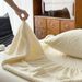 Taffeta Jacquard Waterproof Urine-Proof Bed Sheet Winter Thickened Coral Fleece Cover Simmons Mattress Protector_maomaolike.com