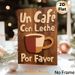 Coffee Themed Painting Poster, Warm-toned Retro Style Poster, Color-blocked Coffee Cup With Spanish Coffee Wording, Adds Cozy Atmosphere Ideal For_maomaolike.com