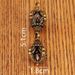 Brass Six-Word Mantra Vajra Large Small Collectible Plaything Ornament Tibetan Ritual Tool Copperware Wholesale_maomaolike.com