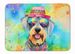 Schnauzer Hippie Dawg Memory Foam Kitchen Mat Machine Washable Anti-Fatigue Mat Cushion Comfort Bath Mat Or Kitchen Rug_maomaolike.com