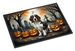 Welsh Springer Spaniel Spooky Halloween Doormat Front Door Mat Indoor Outdoor Rugs For Entryway, Non Slip Washable Low Pile, 24H X 36W_maomaolike.com