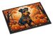 Airedale Terrier Fall Doormat Front Door Mat Indoor Outdoor Rugs For Entryway, Non Slip Washable Low Pile, 24H X 36W_maomaolike.com