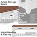 Retro Design Console Table With Two Open Shelves, Pine Solid Wood Frame And Legs For Living Room_maomaolike.com
