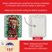 Vizsla Christmas Porcelain Ornament Christmas Tree Hanging Decorations For Home Christmas Holiday, Rectangle, Gift, Multicolor_maomaolike.com