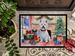 Westie Cozy Christmas Doormat Front Door Mat Indoor Outdoor Rugs For Entryway, Non Slip Washable Low Pile, 24H X 36W_maomaolike.com