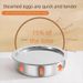 Bowl 410 Stainless Steel Egg Custard Special Plate With Lid, Household Food-Grade Steaming Bowl, Stew Pot, High_maomaolike.com