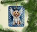 Cockapoo My Angel Porcelain Ornament Christmas Tree Hanging Decorations For Home Christmas Holiday, Rectangle, Gift, Multicolor_maomaolike.com