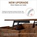 39" Wood Lift Top Coffee Table With Hidden Compartment And Storage Shelf For Living Room, Reception Room, Brown_maomaolike.com