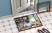 Keeshond The Chef Doormat Front Door Mat Indoor Outdoor Rugs For Entryway, Non Slip Washable Low Pile, 24H X 36W_maomaolike.com