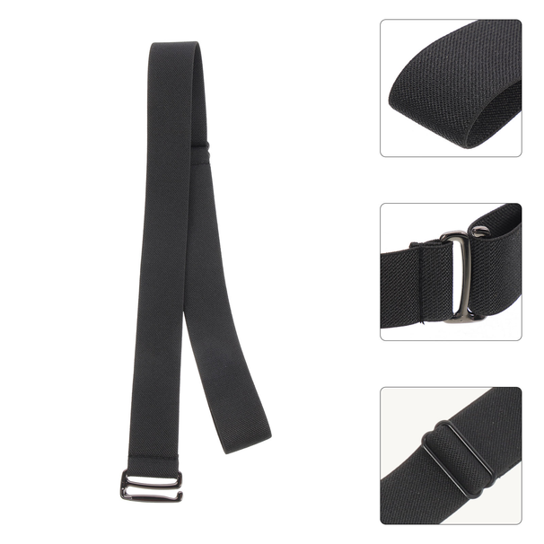 HOT Black Pants Elastic Invisible Belt Side for Men Buckle Women Belts Non-slip Stretch Waist Boy_maomaolike.com