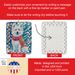 American Eskimo Christmas Porcelain Ornament Christmas Tree Hanging Decorations For Home Christmas Holiday, Rectangle, Gift, Multicolor_maomaolike.com
