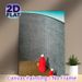Robed Figures In Curved Brick Passage Painting Poster, Mysterious Surreal-style Poster, Thought-provoking Artistic Decor Suitable For Living Room_maomaolike.com