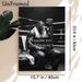 Boxing Motivational Painting Poster, Monochrome Gritty Boxer Resting In Ring Poster, Inspiring Focus, Discipline, Consistency Quotes Ideal For Gym_maomaolike.com