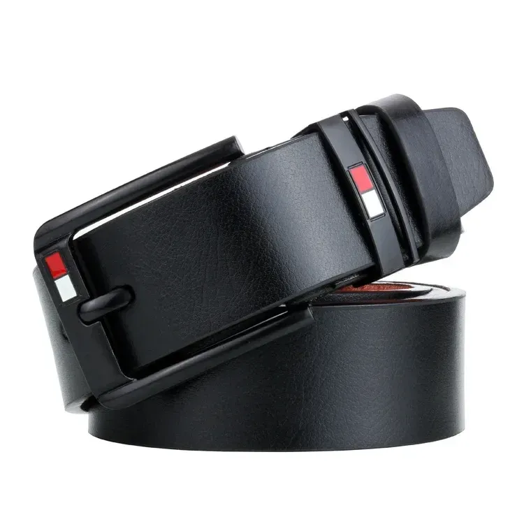 2024 Men's Leisure Belt Luxury Designer Brand PU Leather Waist Straps Pin Buckle Fancy Vintage Belts For Jeans Pants_maomaolike.com