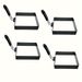 4pcs Non-Stick Square Egg Rings with Silicone Handle, Stainless Steel Egg Mold for Breakfast Sandwiches,Christmas, Halloween, Easter, Hanukkah_maomaolike.com