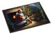 Corgi And Santa Claus Doormat Front Door Mat Indoor Outdoor Rugs For Entryway, Non Slip Washable Low Pile, 24H X 36W_maomaolike.com
