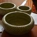 Woven Egg Bird's Nest Steamed Bun Candy Round Hollow Double Layer Bamboo Green Snack Basket_maomaolike.com