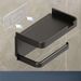 Toilet Tissue Box, Wall Mounted Drawer, Bathroom Non Perforated Rack, Toilet Roll Paper Storage Rack_maomaolike.com
