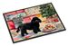 Poodle Christmas Cookies Doormat Front Door Mat Indoor Outdoor Rugs For Entryway, Non Slip Washable Low Pile, 24H X 36W_maomaolike.com