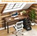 Computer Desk With 5 Drawers, Modern Study Table Writing DesW_maomaolike.com