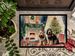 Otterhound Cozy Christmas Doormat Front Door Mat Indoor Outdoor Rugs For Entryway, Non Slip Washable Low Pile, 24H X 36W_maomaolike.com