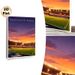 Kenilworth Road Football Stadium Painting Poster, Vibrant Sunset-toned Stylized Stadium Scene Poster, Eye-catching Sports-themed Decor Ideal For Home_maomaolike.com