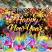 Happy New Year Background Cloth With 32 Inch Balloons Fireworks Designs New Year Backdrop Decor Holiday Photo Studio Props For 2025 New Year Party Photography Supplies_maomaolike.com