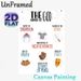 Armor Of God Painting Poster, Colorful Cartoon-style Religious Poster, Inspirational Faith-themed Decor Suitable For Home, Church And Study Areas_maomaolike.com