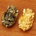 Sand Gold Buddha Hand Pendant Pixiu Antique Style Reach Out For Wealth Solid Handheld Piece Desktop Ornament Wholesale_maomaolike.com