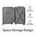 3-Piece Lightweight ABS Hardshell Luggage Set (20", 24", 26") In Fresh Green With Spinner Wheels, TSA Lock, And Adjustable Telescopic Handle - Durable Travel Suitcases_maomaolike.com
