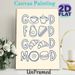 Good Food Good Mood Themed Painting Poster, Minimalist Hand-drawn Breakfast Foods Poster, Warm Food-themed Decor Ideal For Kitchen And Dining Area_maomaolike.com