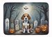 Beagle Spooky Halloween Memory Foam Kitchen Mat Machine Washable Anti-Fatigue Mat Cushion Comfort Bath Mat Or Kitchen Rug_maomaolike.com