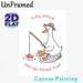 Fishing Duck Themed Painting Poster, Cute Whimsical Cartoon Poster, With Uplifting "Slow Down You're Doing Fine" Message, Ideal For Bedroom, Living_maomaolike.com