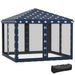 Outsunny 10' X 10' Pop Up Canopy Tent With Netting, Instant Gazebo, Ez Up Screen House Room With Carry Bag, Height Adjustable, For Outdoor, Garden, Patio, American Flag_maomaolike.com
