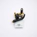 Wall Mount Faucet For Bathroom Sink Or Bathtub, Single Handle 2 Holes Brass Rough-in Valve Included, Matte Black_maomaolike.com